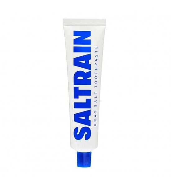 Зубная паста с серой морской солью для дёсен и эмали Saltrain Gray Salt Toothpaste